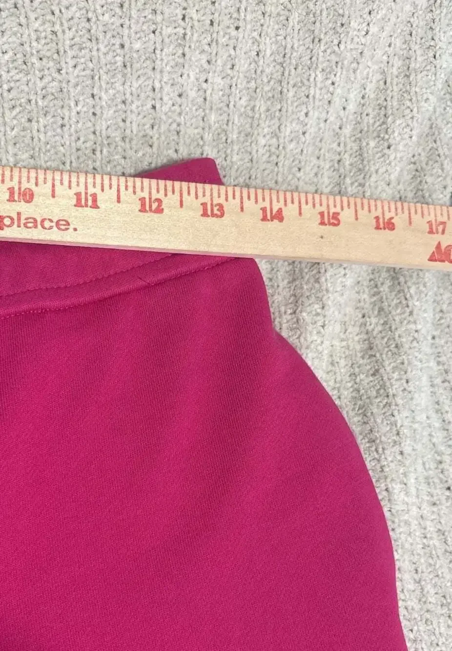 Risen Fuchsia Cargo Sweatpants, Size S
